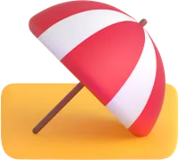 beach umbrella - שמשייה
