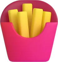 french fries - צ'יפס
