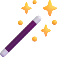 magic wand - שרביט קסמים