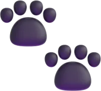 paw prints - עקבות של חיה
