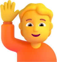 raising hand - מצביע
