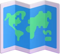 world map - מפת העולם
